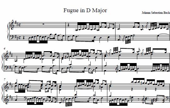 Fugue in D Major